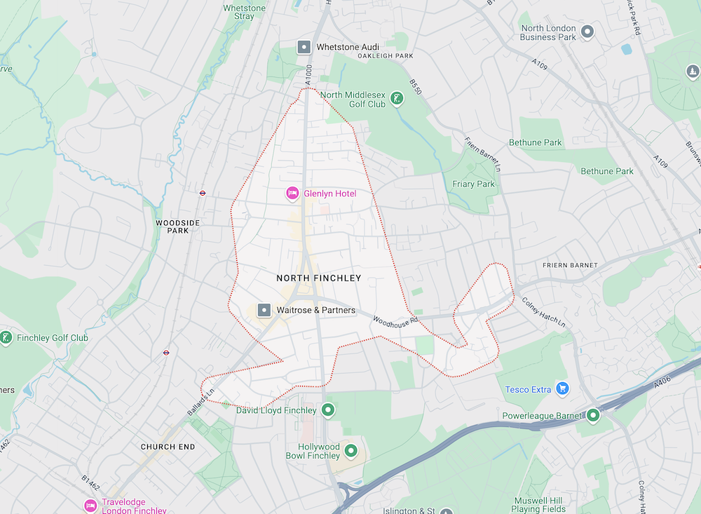 North Finchley, Woodside Park Ground Rent Sale